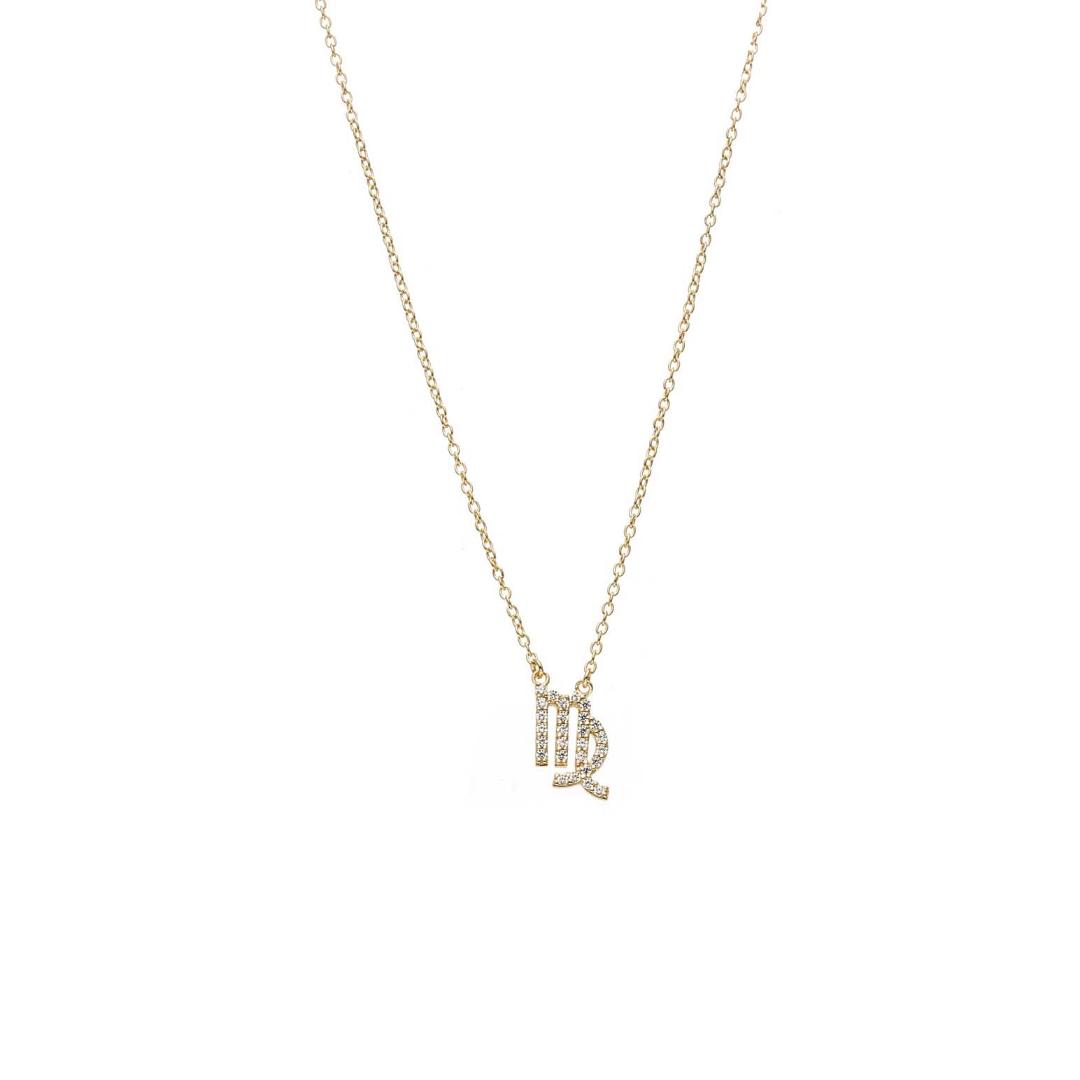 Silk & Steel Virgo Necklace